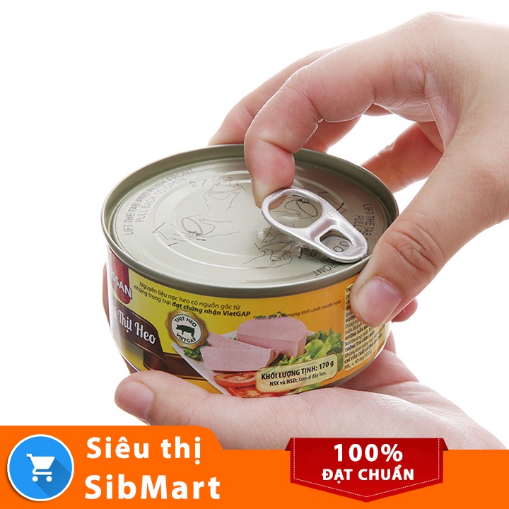 Pa-tê thịt heo Vissan 170g - Siêu Thị SibMart - SB0043