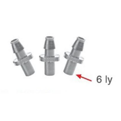 NỐI 5LY 1 ĐẦU KHẤC, 1 ĐẦU TRƠN POM (MÀU XÁM) (BỊCH 5 CÁI)