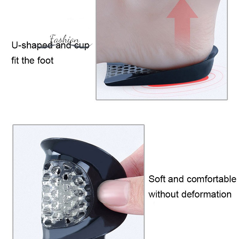 Miếng đệm silicone lót gót chân mang giày giảm đau hiệu quả