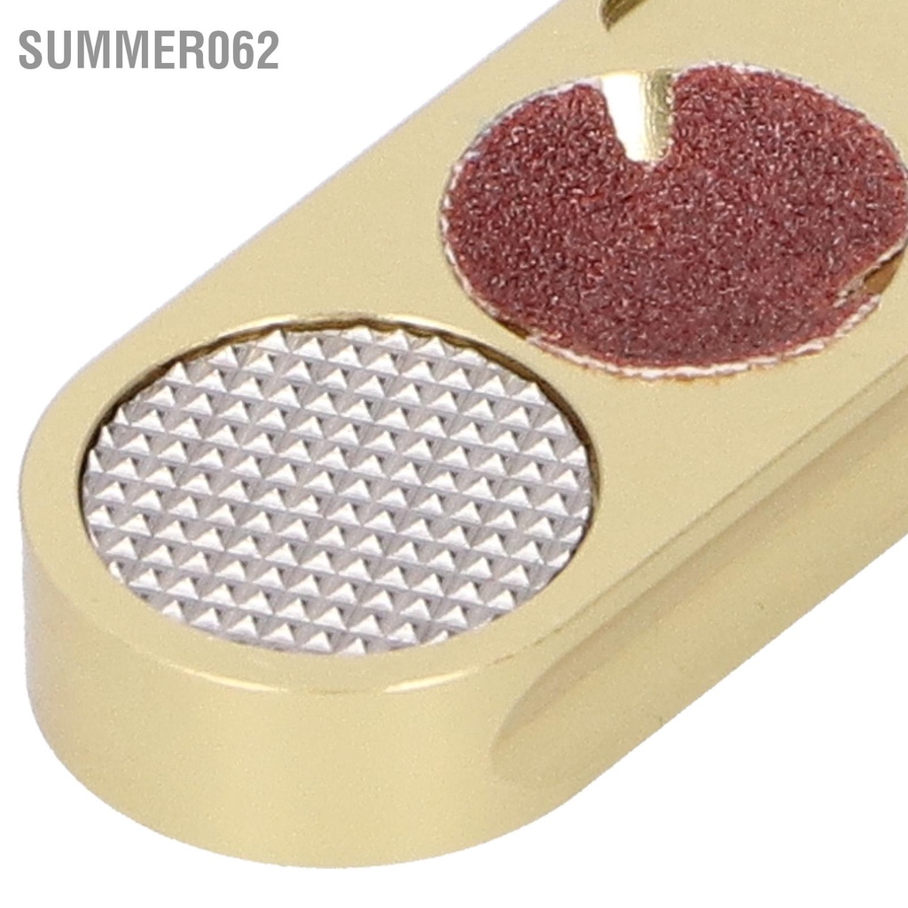 [Hàng Sẵn] Gold U ‑ Shape Cue Tip Trimmer Shaper Pool Table Stick Dụng cụ sửa chữa Phụ kiện bida 【Summer062】