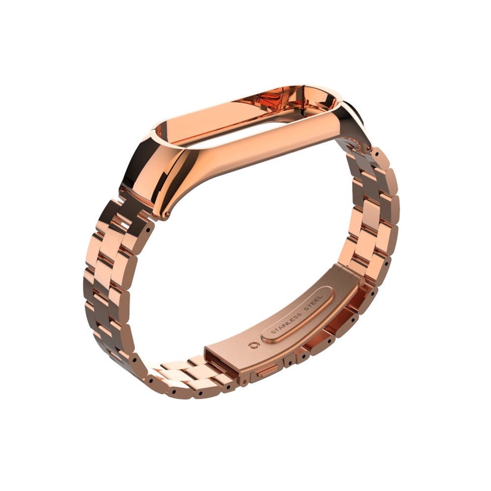 Dây Đeo Kim Loại Cho Đồng Hồ Thông Minh Xiaomi Mi Band 7 6 5 NFC Miband 4 3
