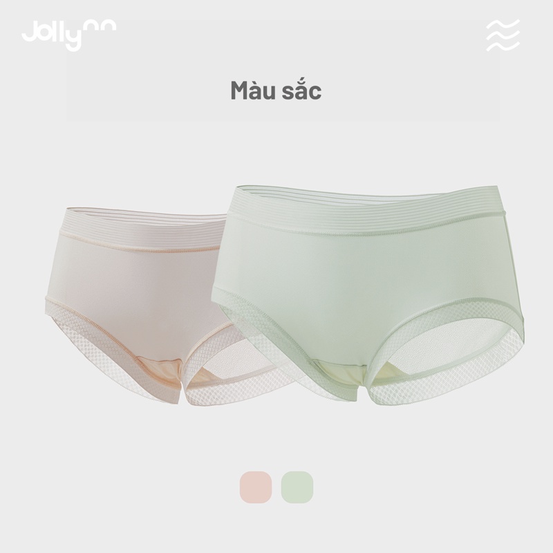 Quần lót nữ Thái Lan cao cấp Jollynn Panties Cool-Fit vải thoáng khí, kháng khuẩn, mát lạnh khi chạm vào da.