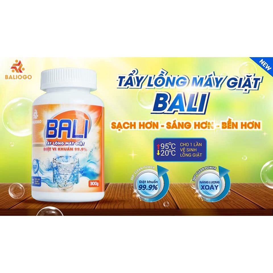 Nước Tẩy Lồng Máy Giặt Bali - Nước Tẩy Công Nghệ Nhật Bản Siêu Sạch