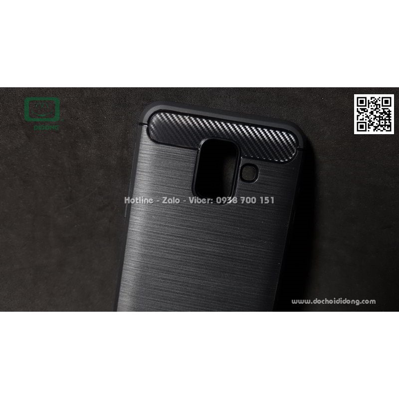 Ốp lưng Samsung A6 2018 Likgus chống sốc vân kim loại