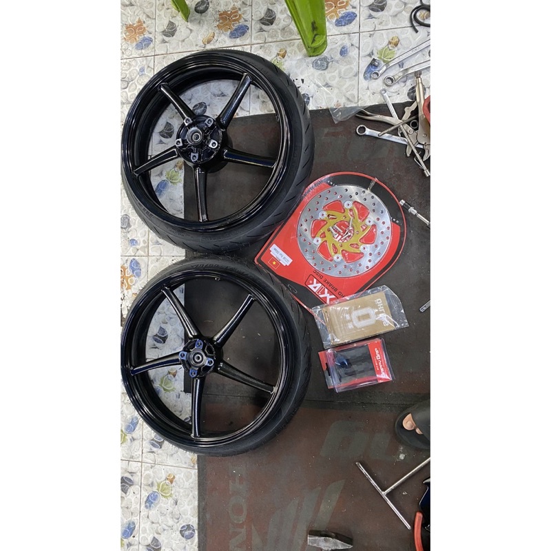 Combo mâm enkey 5cây + vỏ đĩa