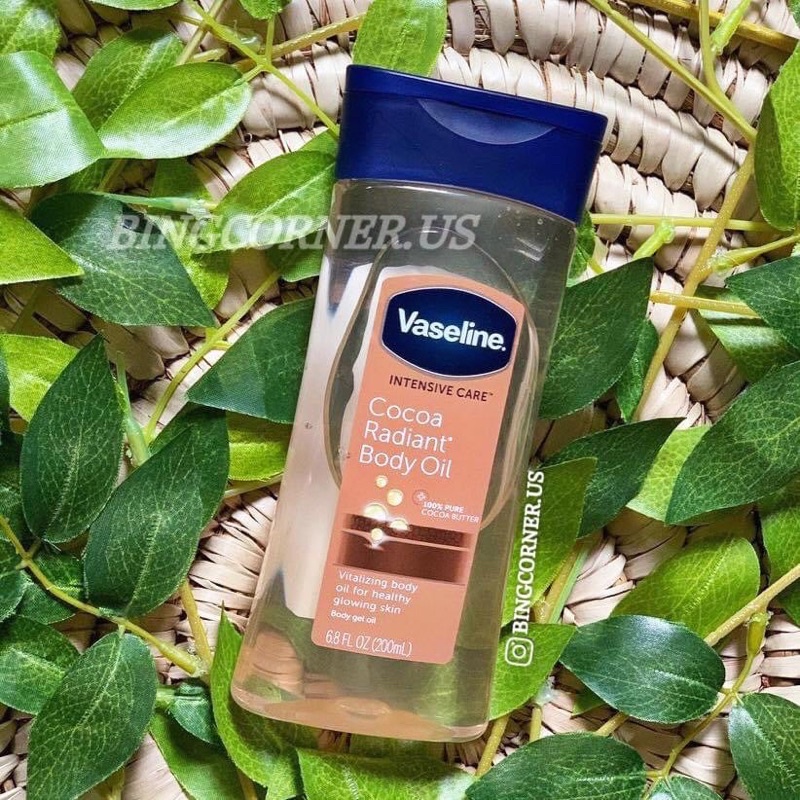 Dầu dưỡng thể Vaseline Cocoa Radian Body Gel Oil | BigBuy360 - bigbuy360.vn