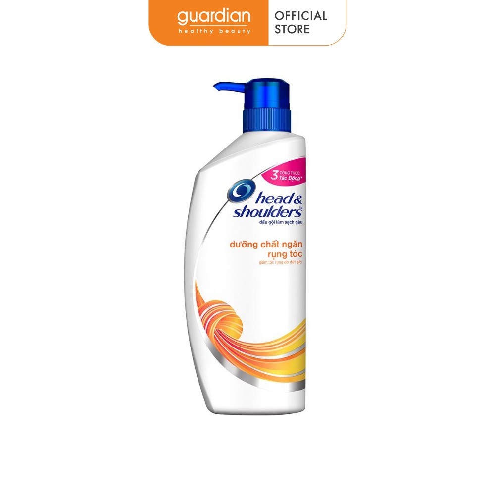 Dầu Gội Làm Sạch Gàu Dưỡng Chất Giúp Giảm Rụng Tóc Anti-Dandruff Anti-Hairfall Head &amp; Shoulders 625ml
