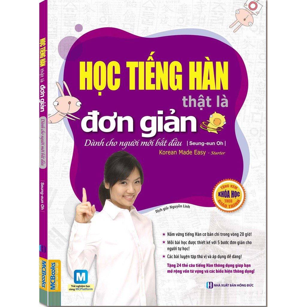 Sách - Học Tiếng Hàn Thật Là Đơn Giản - Dành Cho Người Mới Bắt Đầu