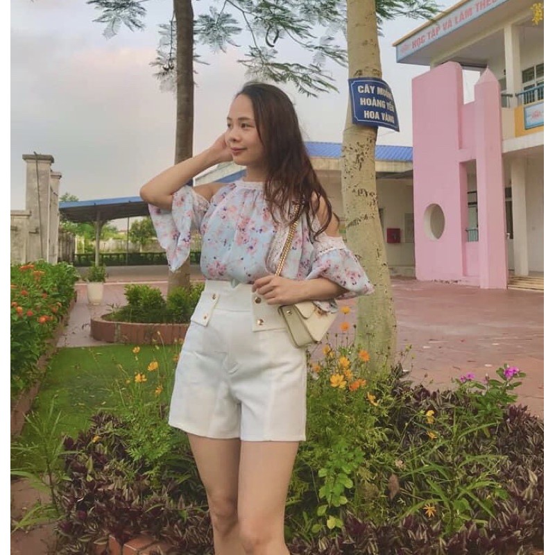 QUẦN SÓC 4 KHUY CẠP V CAO 4 MÀU HACK DÁNG