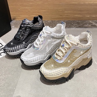Sneaker nữ đế độn 9 cm