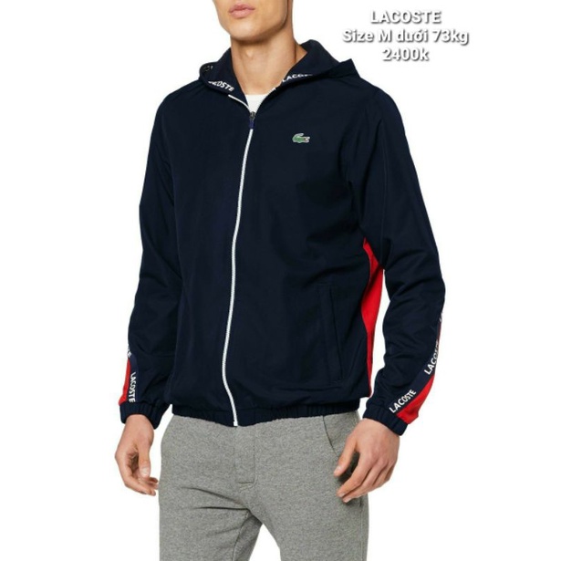 Áo khoác nam Lacoste Men's SPORT Logo Two Tone Jacket