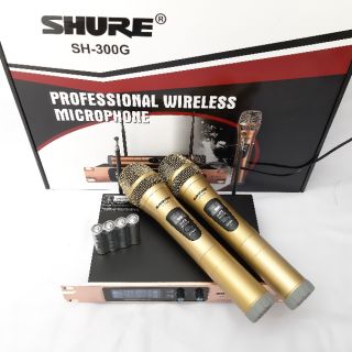 MICRO KHÔNG DÂY SHURE 300G.