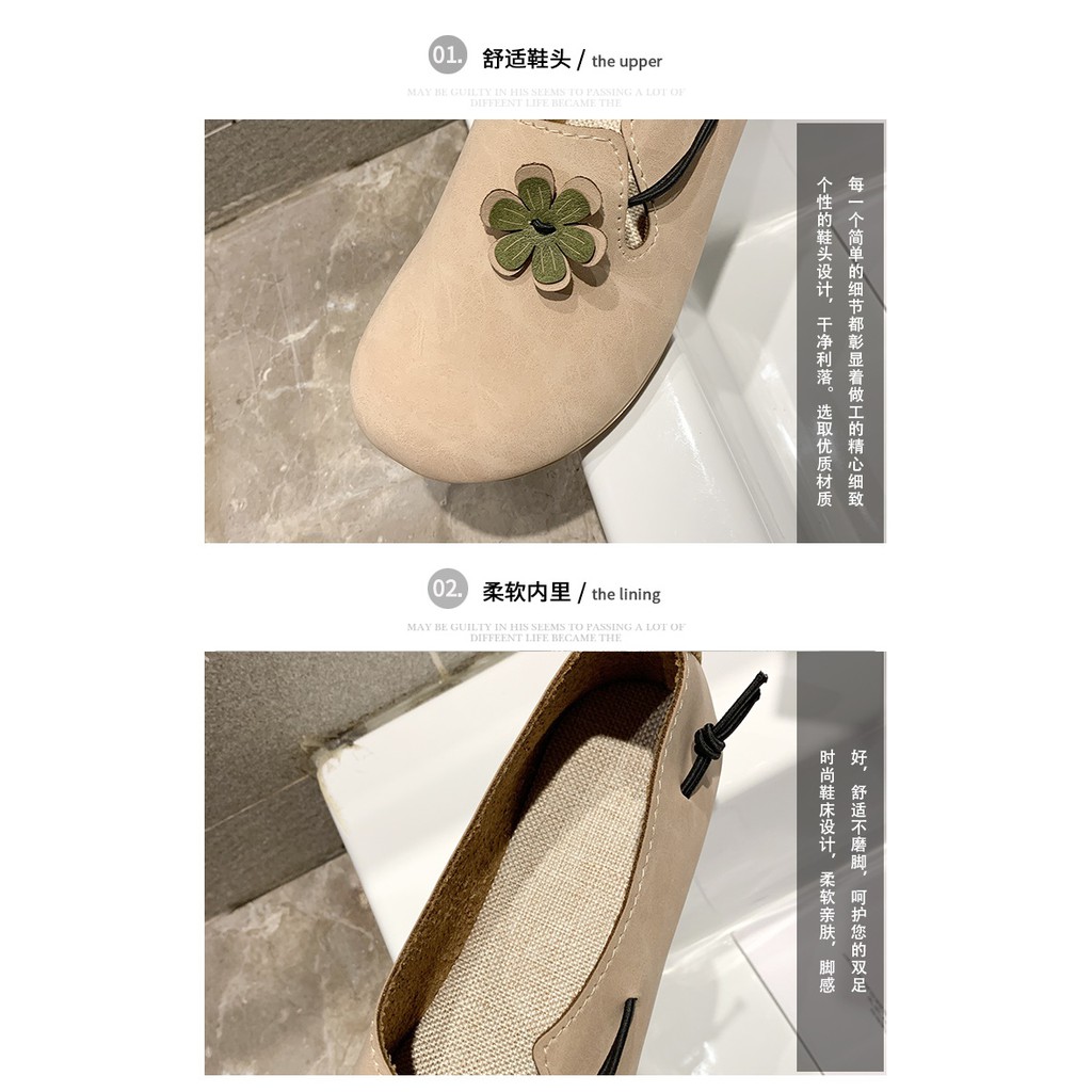 Giày Búp Bê Nữ Mũi Tròn Thời Trang 2021 | BigBuy360 - bigbuy360.vn