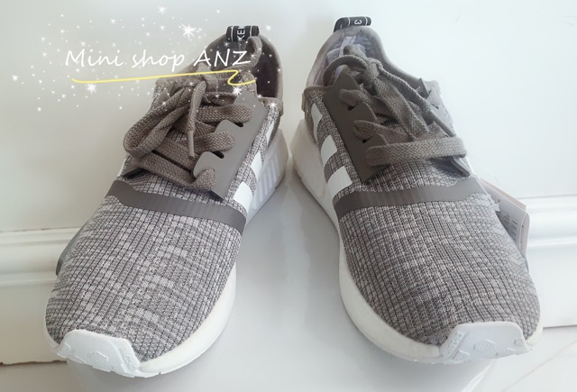 [ GIÀY SNEAKER ] GIÀY THỂ THAO NAM/ NỮ NMD RUNNER R1 OG PK PRIMEKNIT MÀU GHI SÁNG SIZE 40