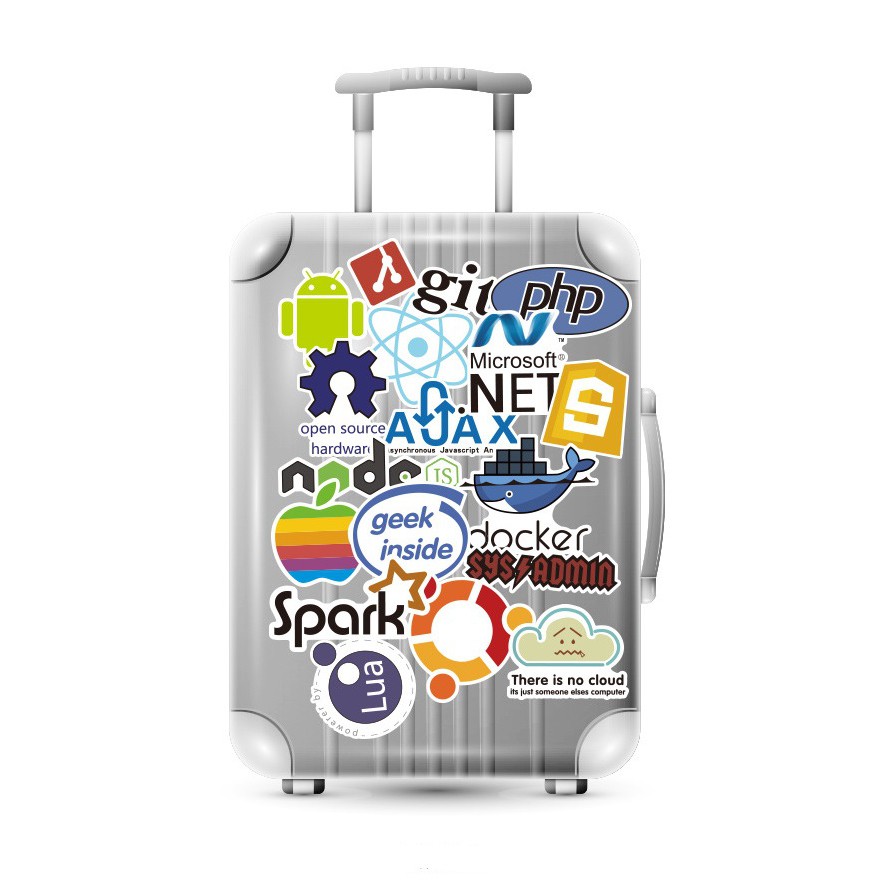 Sticker developer sticker lập trình viên chống nước TooYoo BK00262