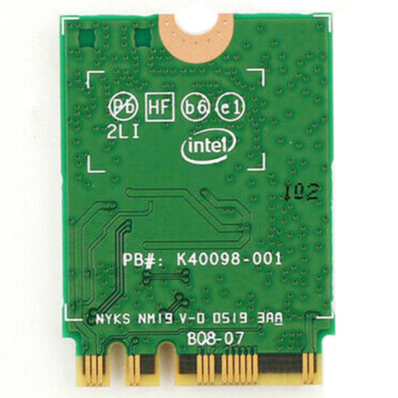 MIMO Usb Wifi 2.4gbps Intel Wi-Fi 6 Ax200Ngw 802.11ax / Ac Mu-Mi 2x2 Wifi Ax200 Ngff M.2 Bluetooth 5.0 | BigBuy360 - bigbuy360.vn