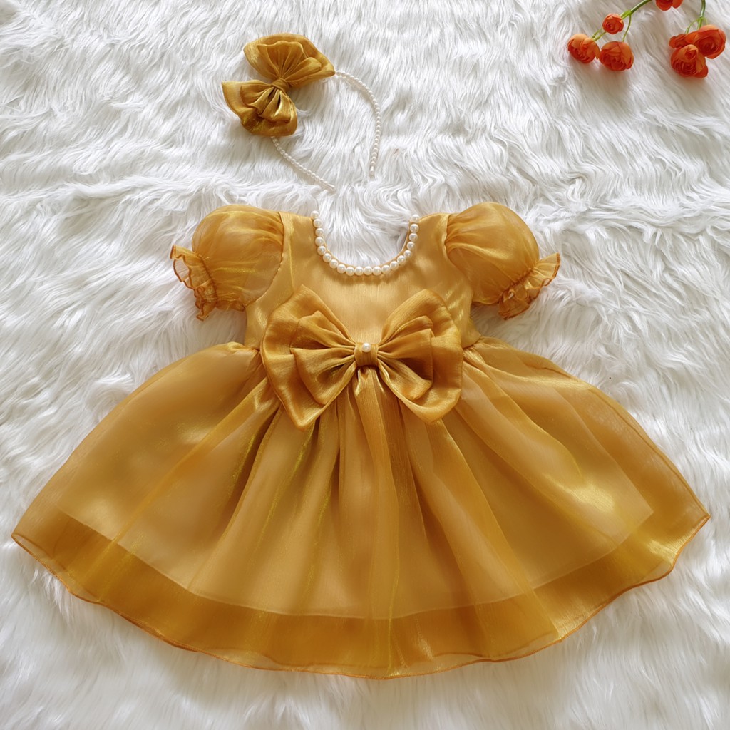 Đầm công chúa cho bé gái ⚡ 𝗙𝗥𝗘𝗘𝗦𝗛𝗜𝗣 ⚡ Hàng thiết kế chất liệu cao cấp - TẶNG KÈM BỜM TÓC
