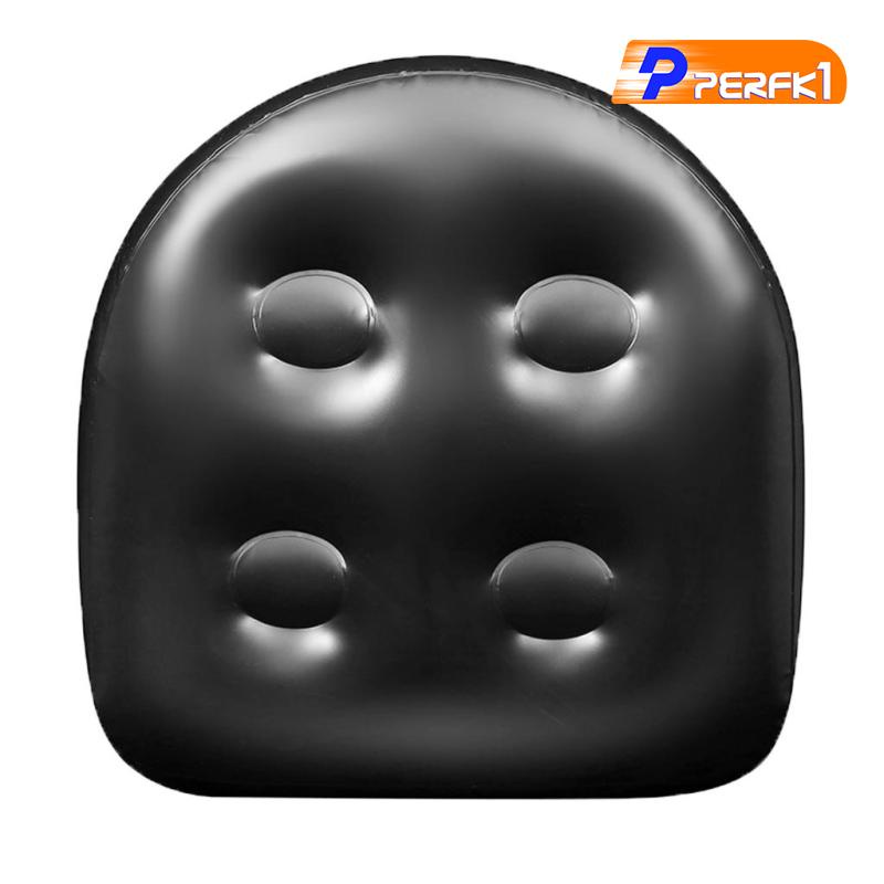 Hot- Submersible Black PVC Spa Booster Seat Cushion Pillow for Pool Bath &amp; Hot Tub