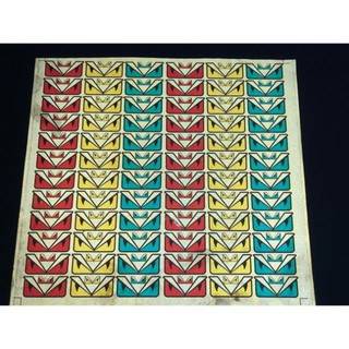 Tem mắt fendi phản quang 4x9cm