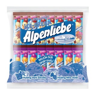 Kẹo Mút Ice Cream Alpenliebe Hương Hỗn Hợp (Gói 32 que)