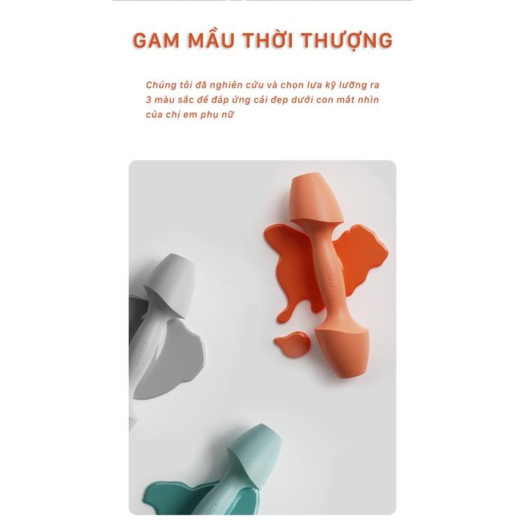 Tạ tay nữ đa năng chính hãng FED. Chất liệu lõi gang bọc TPR. Mẫu mới xu hướng 2023.