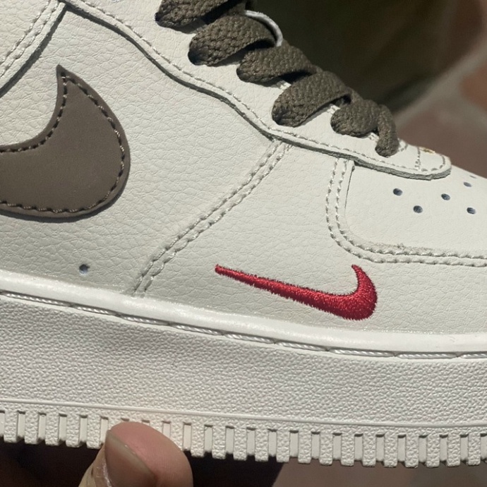 Giày thể thao nam nữ, giày sneaker vệt nâu cao cấp