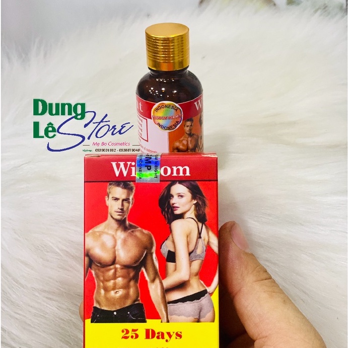 Viên uống Tăng cân wisdom weight hộp 25 viên chính hãng