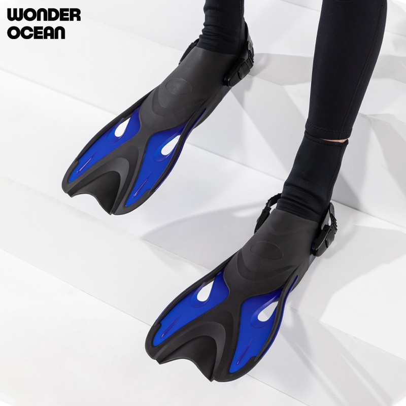 Chân Vịt Lặn Biển Dài 67cm Loại Tốt Với Thiết Kế Ưu Việt, Dài Hơn Giúp Tăng Sức Mạnh &amp; Lực Đạp Chân