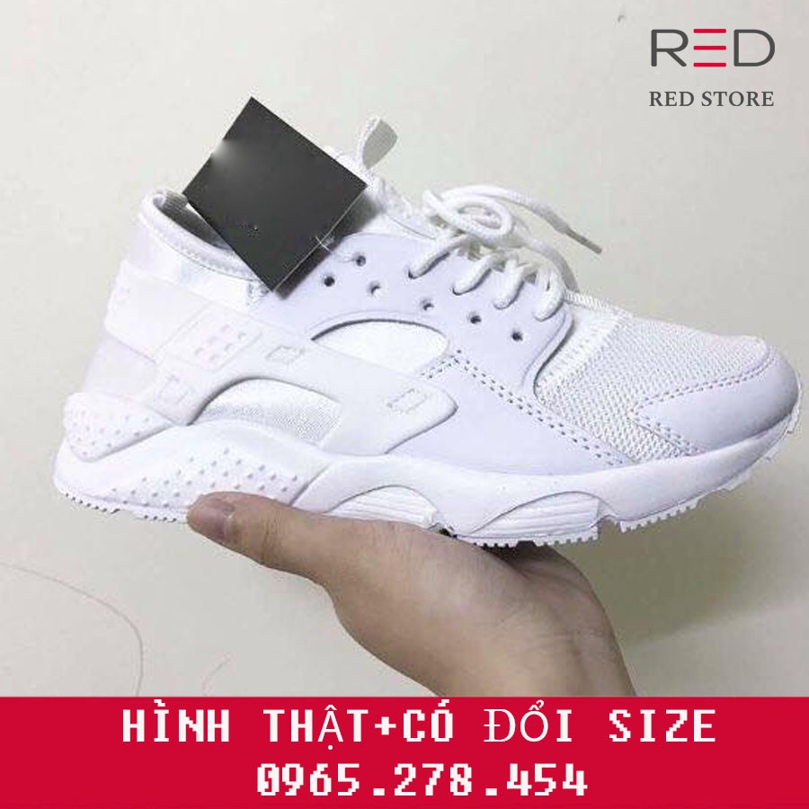 Giày ulzzang Huarache màu trắng full