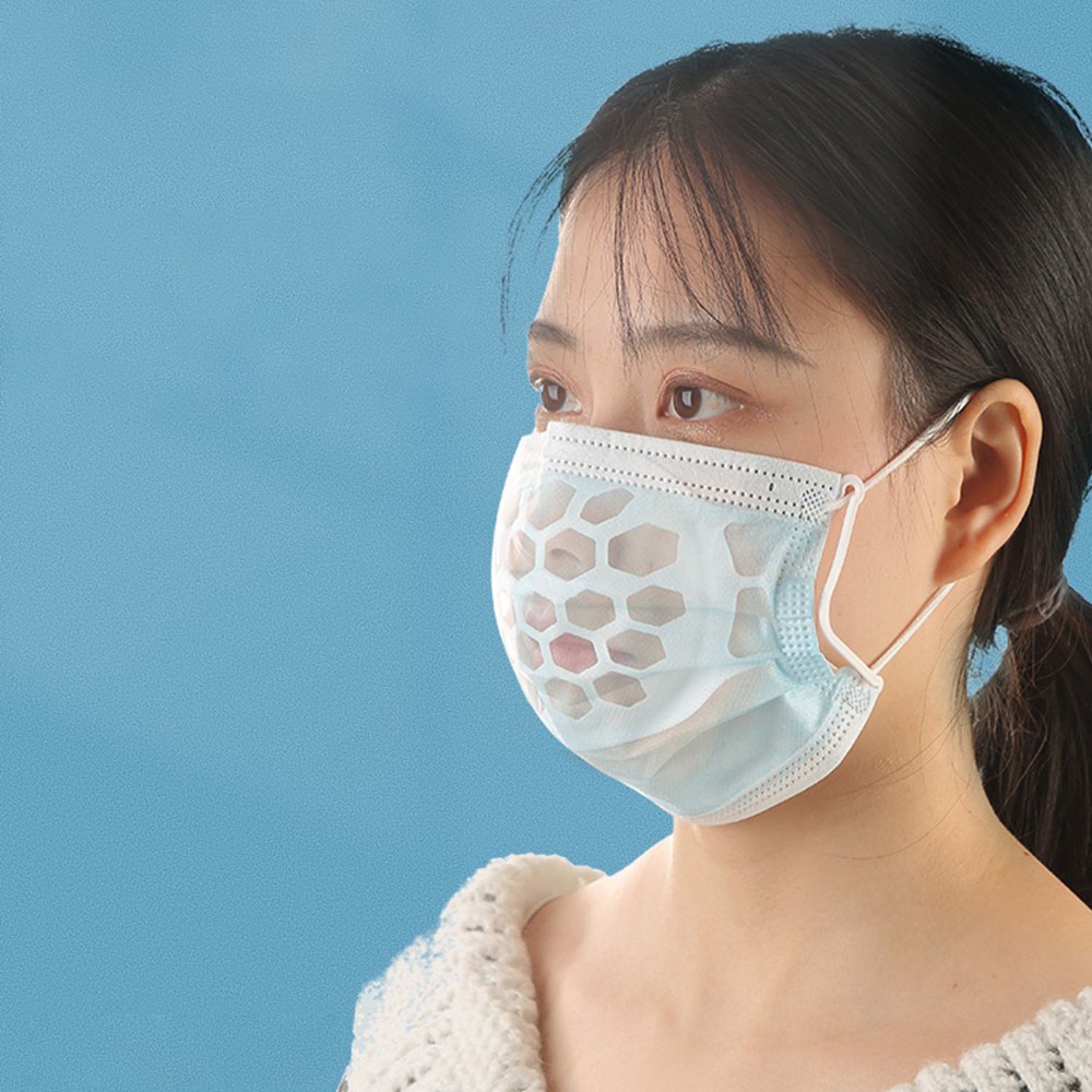 Combo 2 Miếng đệm silicon lót khẩu trang giúp dễ thở, không dính son | BigBuy360 - bigbuy360.vn