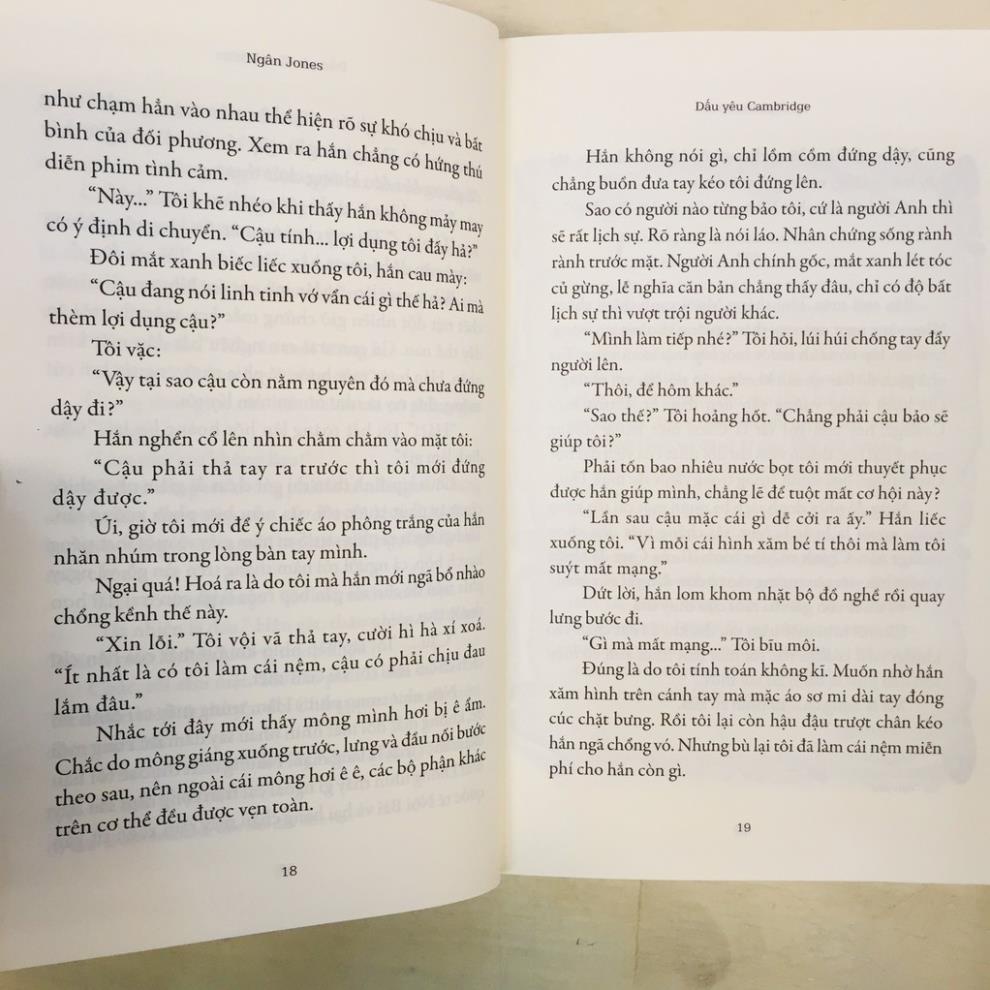 Sách - Dấu Yêu Cambridge - truyện dài - NXB Kim Đồng