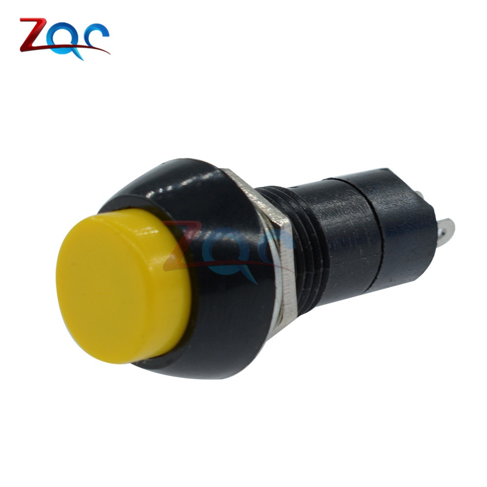 Set 5 công tắc nút nhấn tự khóa pbs-11b 2pin 12mm 3a 150v nhiều màu sắc tiện lợi