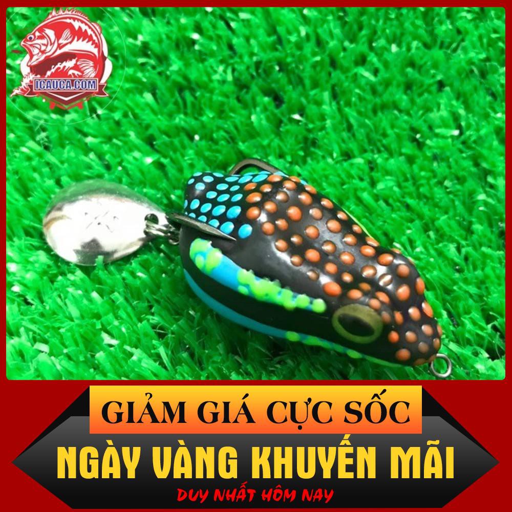 [Siêu Sốc] Poison Frog mồi nhai mềm cao su câu lure cá lóc bằng mồi giả Thái Lan