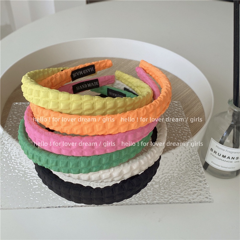 Băng Đô Cài Tóc Vải Chống Trượt Kiểu Hàn Quốc Dễ Thương Thời Trang Mùa Hè Cho Bạn Gái