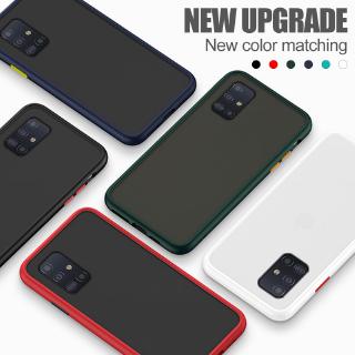 Ốp lưng chống sạm da cho da của Samsung Galaxy A51 A71 A50 A50S A70 A70S Silicone mềm