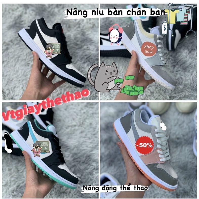 (Sale, Freeship) Giày Cổ Cao Nam Nữ Đủ Màu ib shop mẫu