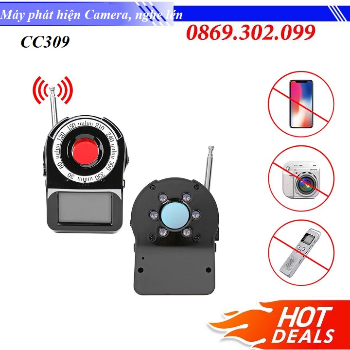 [ Chính hãng ] Máy phát hiện nghe lén cao cấp CC309