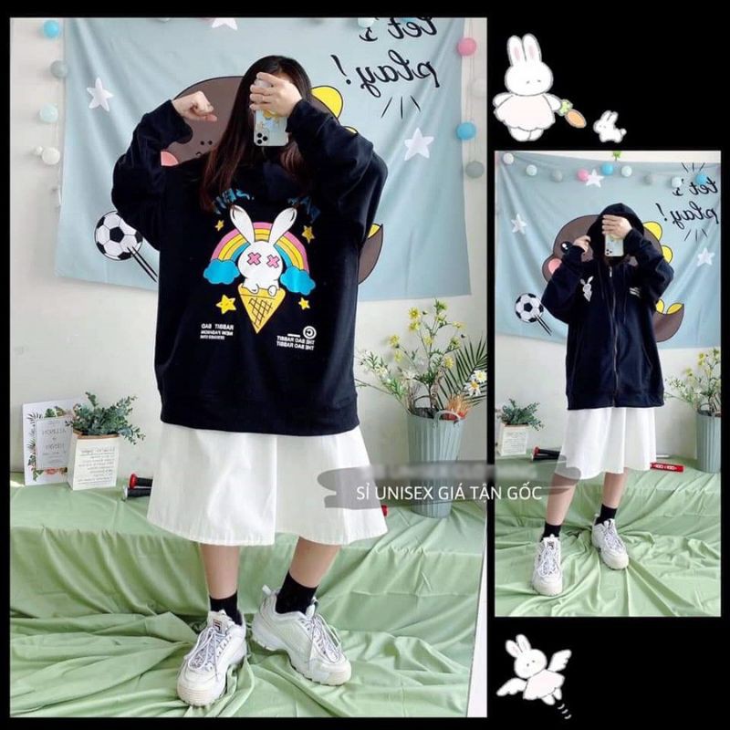 (FREESHIP) ❤ ÁO HOODIE - ÁO KHOÁC NỈ NGOẠI Bad Rabit HOOIDE | BigBuy360 - bigbuy360.vn