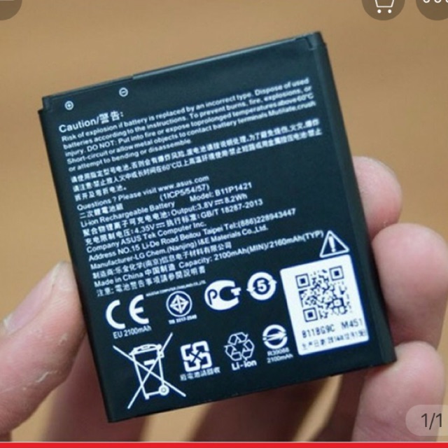 Pin xịn cho máy zenfone C