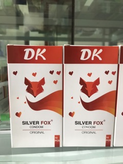 [ HÀNG CHÍNH HÃNG] Bao Cao Su SILVER FOX Trơn Siêu Mỏng
