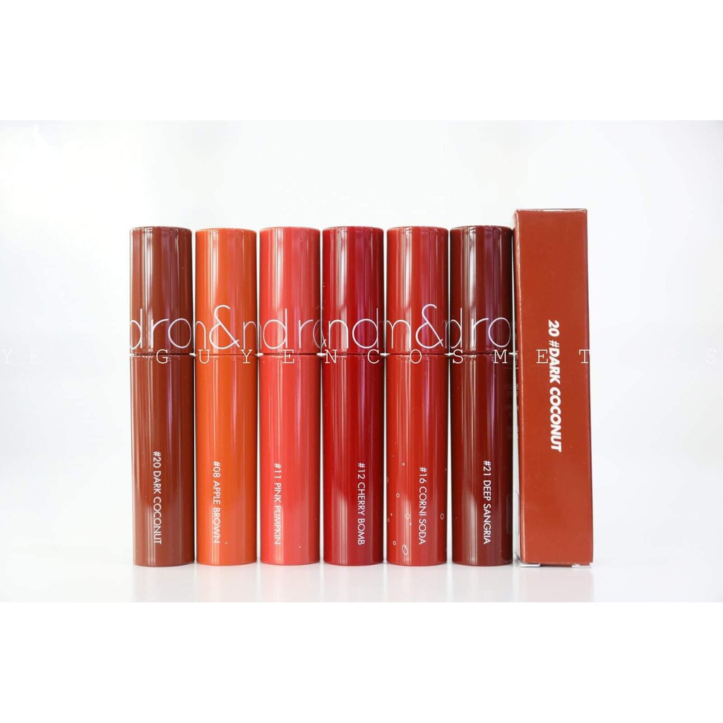 Son Bóng Romand Juicy Lasting Tint Đủ Màu