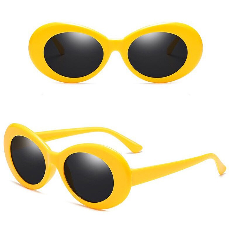 Eyeglasses Sunglasses Shades Sunglass Classic Clout Goggle Glasses Oval Ladies Sunglasses Vintage Retro Sun Glasses Women's UV400 9750