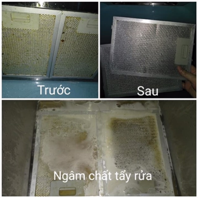 TN-Cleaner (Làm sạch dầu mỡ máy hút mùi)