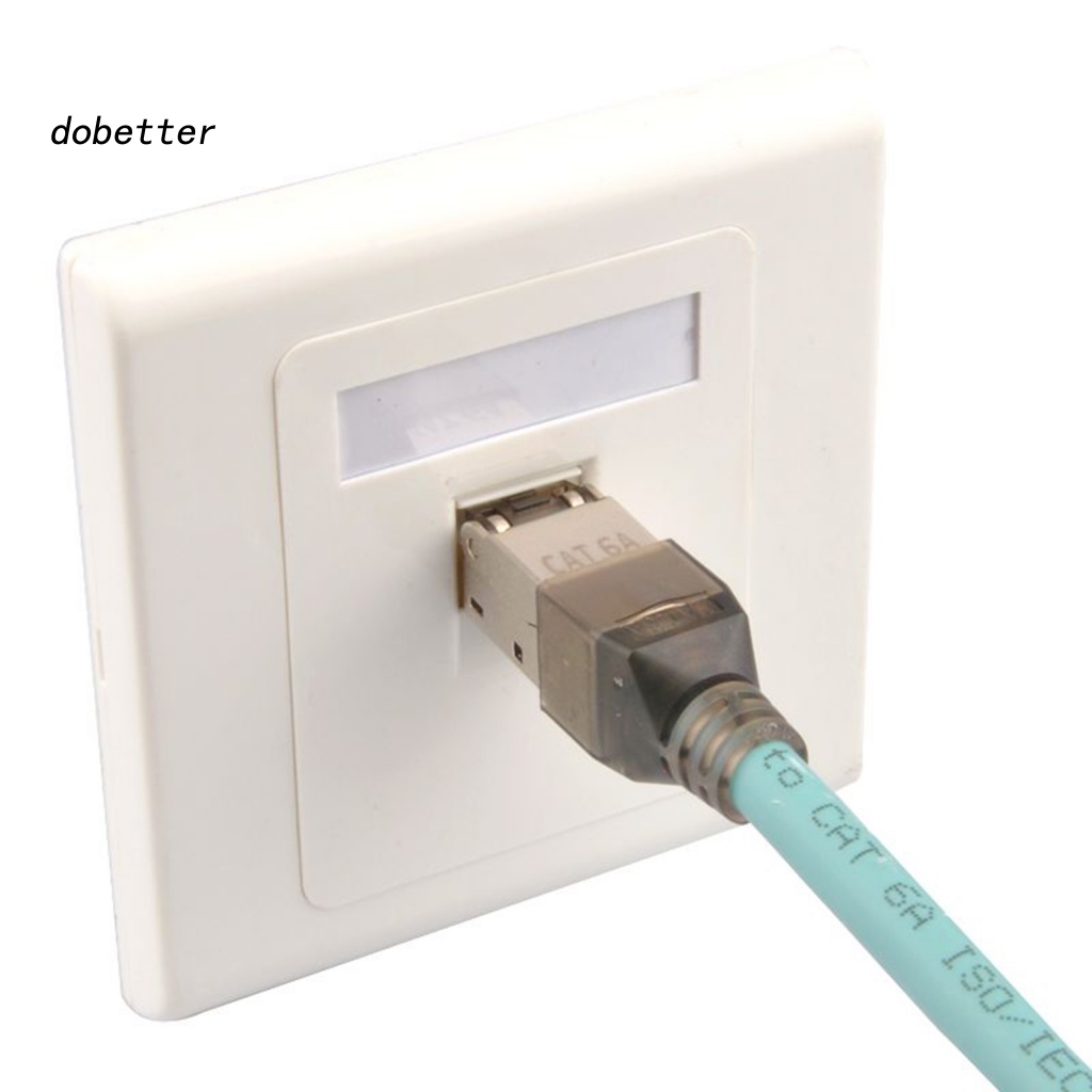 1 Bộ Phích Cắm Mạng Chuyên Dụng Cho Cat 6A / 7 / 8 Gigabit RJ45
