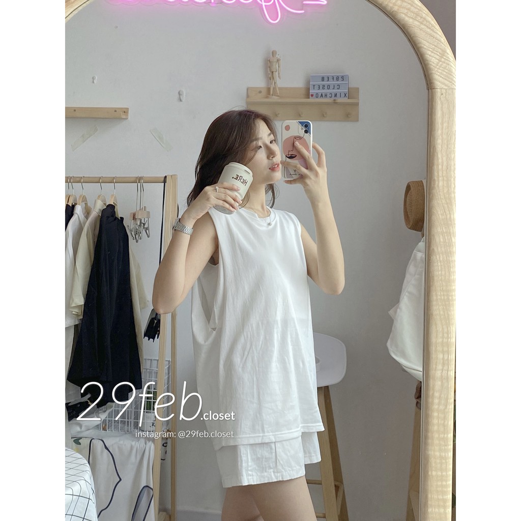 Áo tanktop có sẵn quây không hở (Ảnh thật)