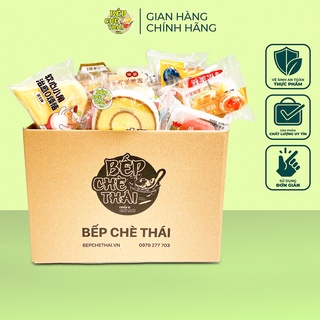 Bánh Mix Bánh Bông Lan Đủ Vị - Thùng 1kg - Bếp Chè Thái