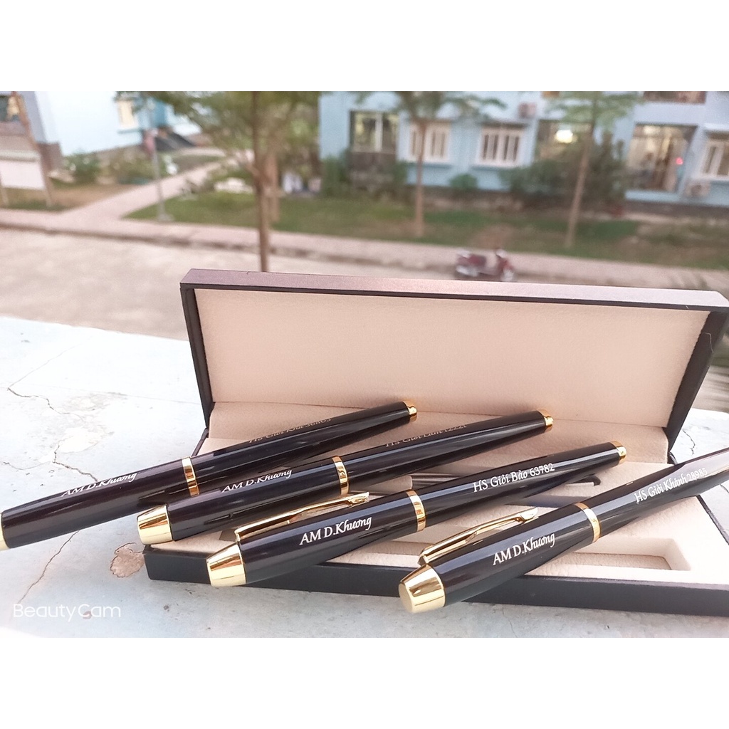 Quà tặng Bút khắc tên/ Bút bi vỏ kim loại/ Bút ký BYL-006