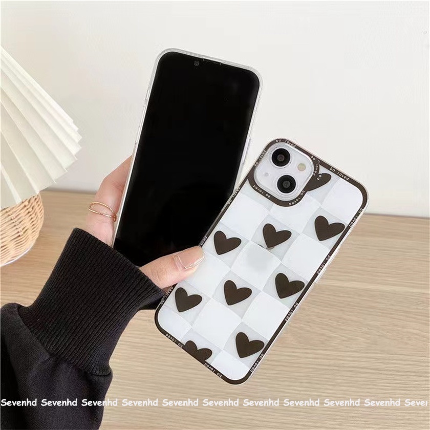 Ốp điện thoại in họa tiết trái tim bảo vệ camera thích hợp cho iPhone 13 12 11 Pro Max SE2020 X XR XS Max 8 7 6 6s Plus