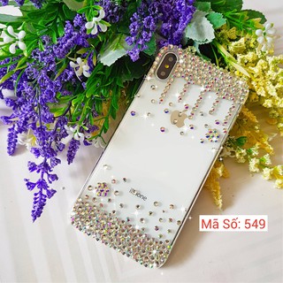 [IB DÒNG ĐT]ốp lưng handmade đính đá họa tiết MS 549