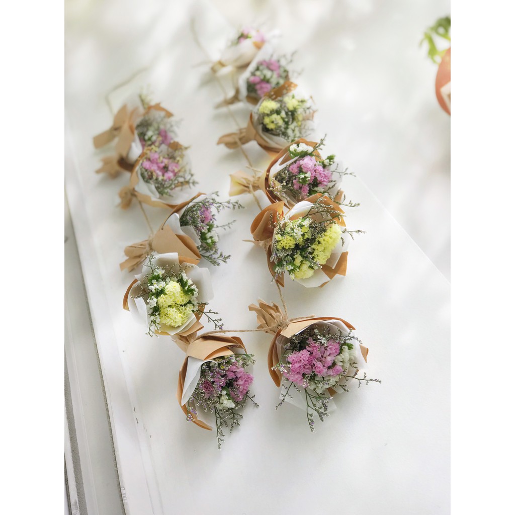 Bó hoa khô mini ướp hương dễ chịu